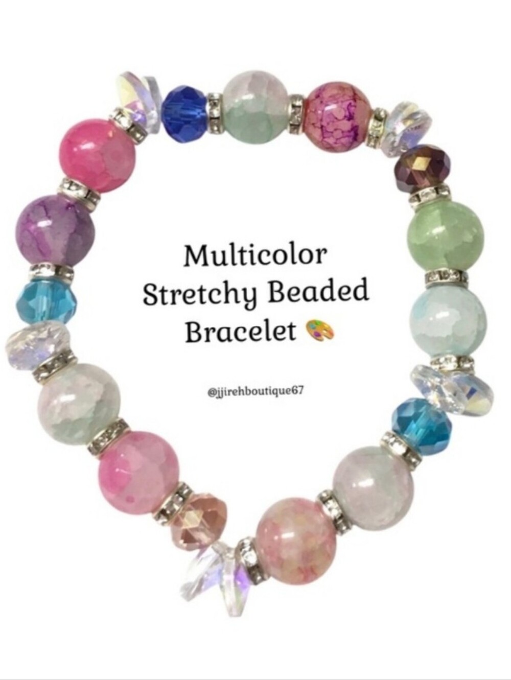 Multicolor Beaded Bracelet 🎀
